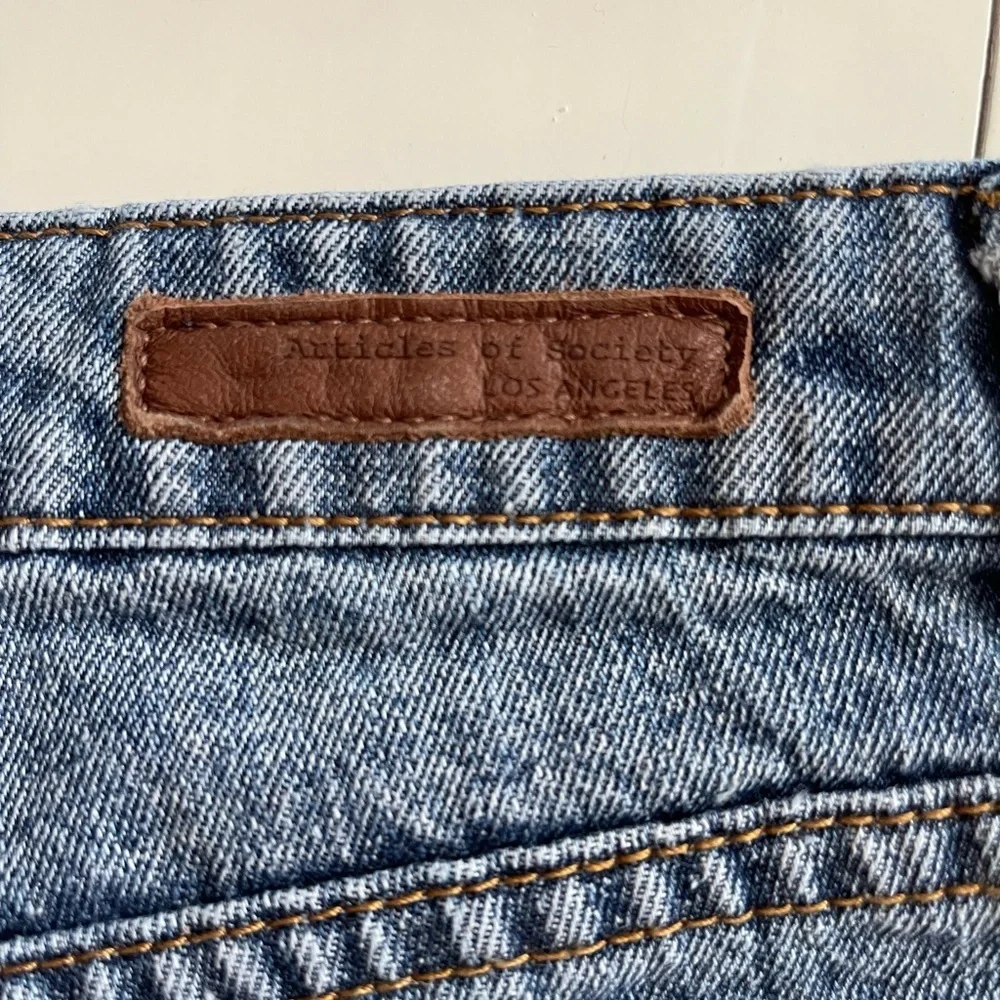 ARTICLES OF SOCIETY Coachella Denim Shorts